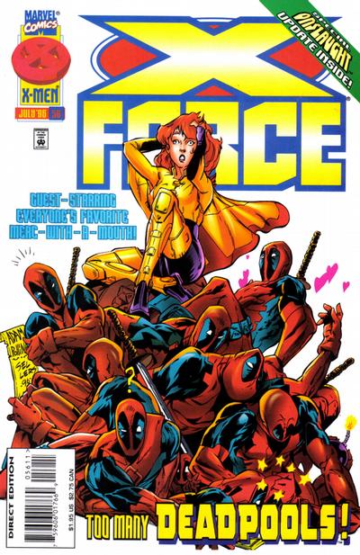 X-Force #56 Marvel Comics (1991)