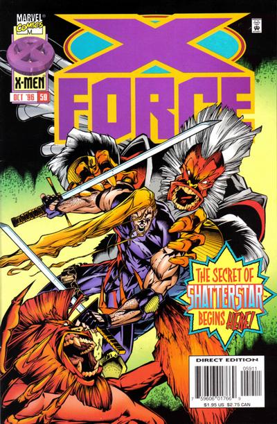 X-Force #59 Marvel Comics (1991)