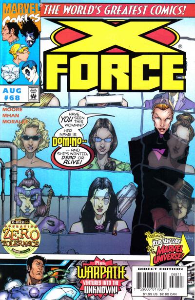 X-Force #68 Marvel Comics (1991)