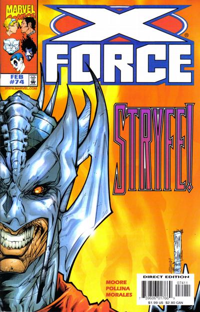 X-Force #74 Marvel Comics (1991)