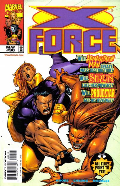 X-Force #90 Marvel Comics (1991)