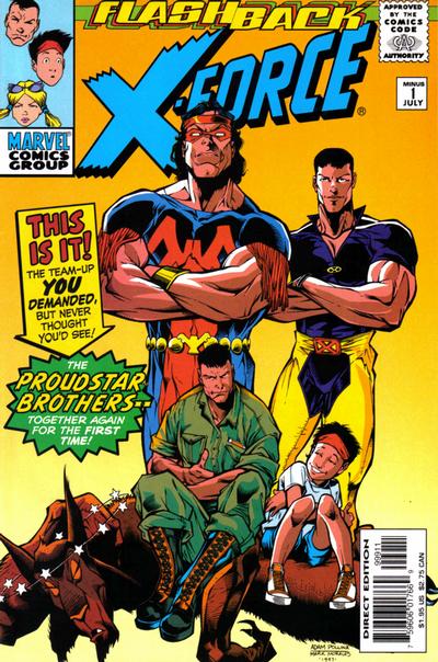 X-Force #-1 Marvel Comics (1991)