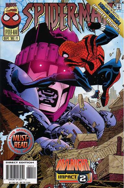 Spider-man #72 Marvel comics (1990)