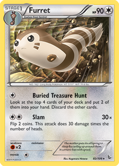 Flashfire 082/106 Furret