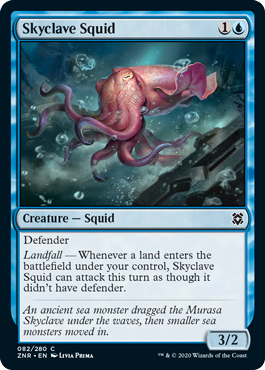 Zendikar Rising 082/280 Skyclave Squid