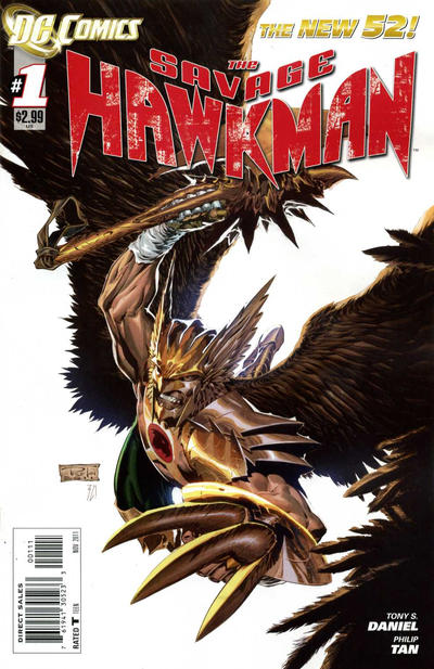 Savage Hawkman #1 DC Comics (2011)