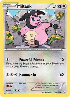 Flashfire 083/106 Miltank