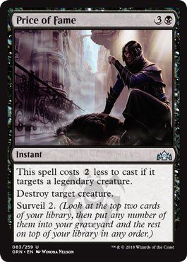 Guilds of Ravnica 083/259 Price of Fame