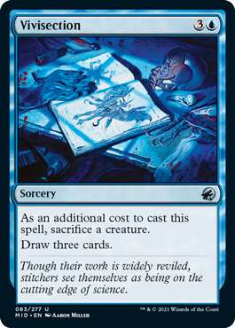 Innistrad: Midnight Hunt 083/277 Vivisection (Foil)