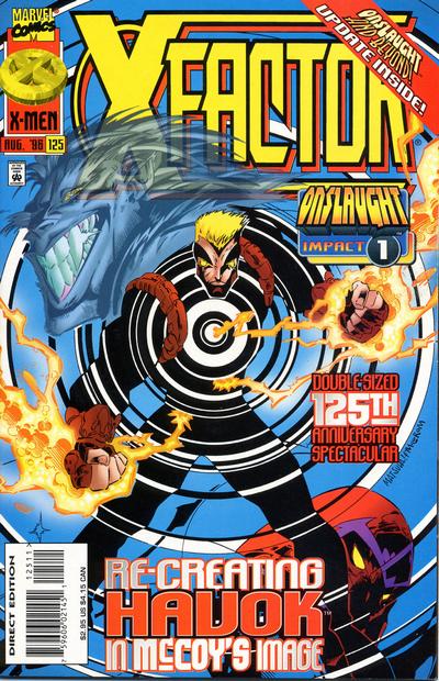 X-factor #125 Marvel Comics (1985)