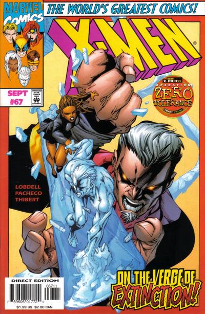 X-Men #67 Marvel Comics (1991)