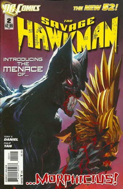 Savage Hawkman #2 DC Comics (2011)