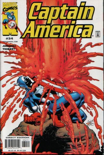 Captain America #34 Marvel Comics (1998)