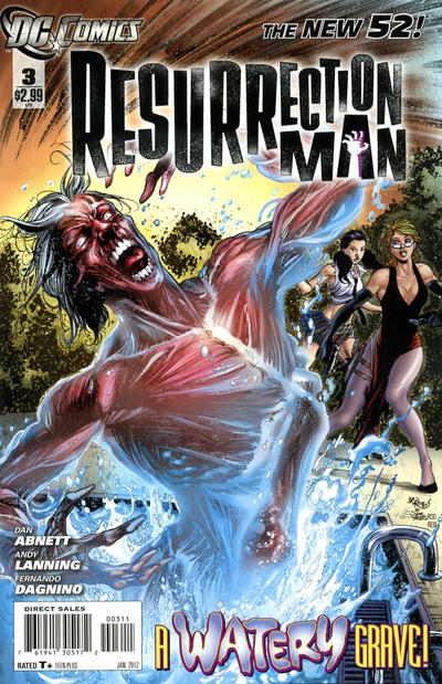 Resurrection Man #3 DC Comics (2011)