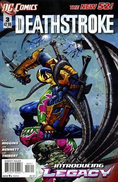 Deathstroke #3 DC Comics (2011)