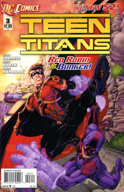 Teen Titans #3 DC Comics (2011)