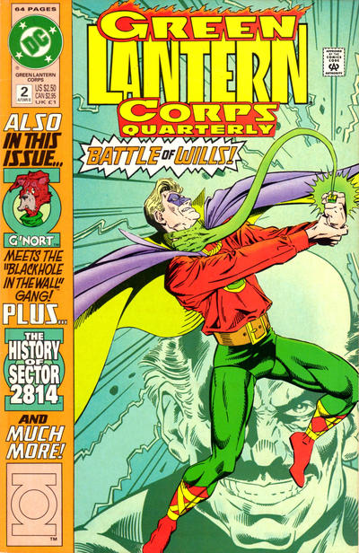 Green Lantern Corps Quarterly #2 DC Comics (1992)