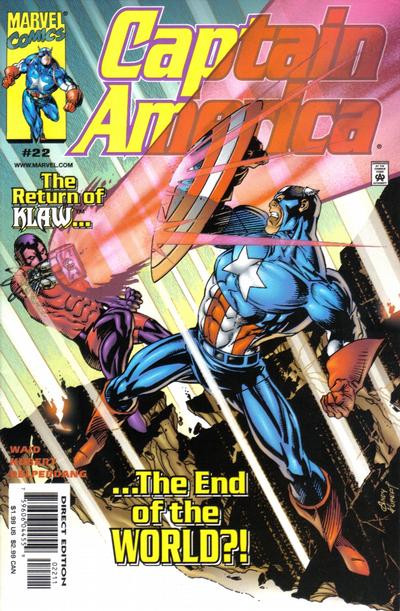 Captain America #22 Marvel Comics (1998)