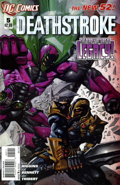 Deathstroke #5 DC Comics (2011)