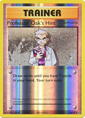 Evolutions 084/108 Professor Oak's Hint (Reverse Holo)