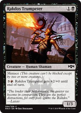 Ravnica Allegiance 084/259 Rakdos Trumpeter