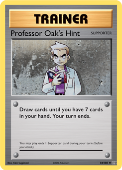 Evolutions 084/108 Professor Oak's Hint