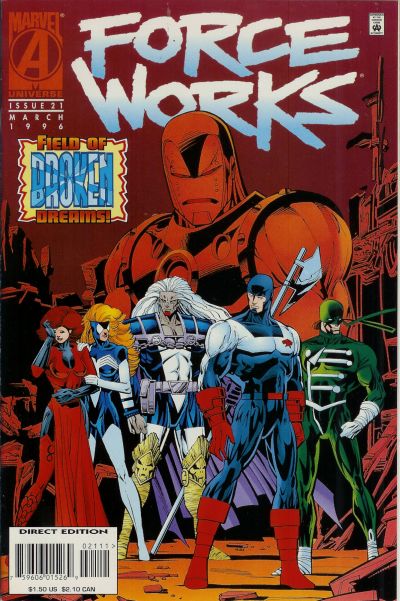 Force Works #21 Marvel Comics (1994)