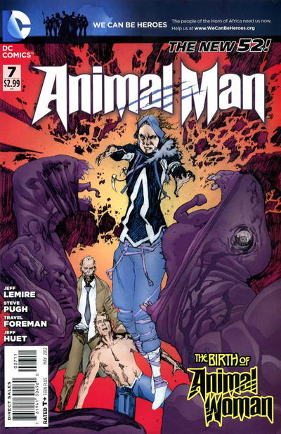 Animal Man #7 DC Comics (2011)