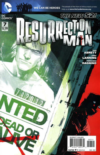 Resurrection Man #7 DC Comics (2011)