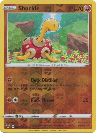 Vivid Voltage 085/185 Shuckle (Reverse Holo)