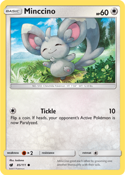 Crimson Invasion 085/111 Minccino