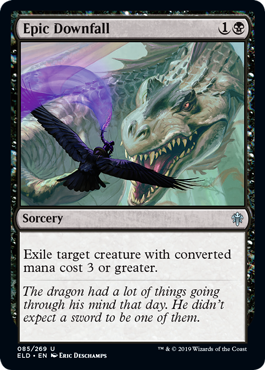 Throne of Eldraine 085/269 Epic Downfall