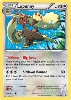 Flashfire 085/106 Lopunny