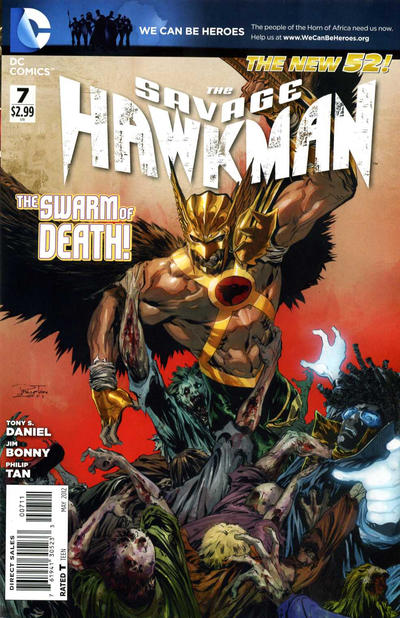 Savage Hawkman #7 DC Comics (2011)