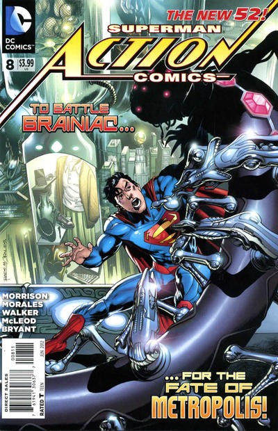 Action Comics #8 DC Comics (2011)