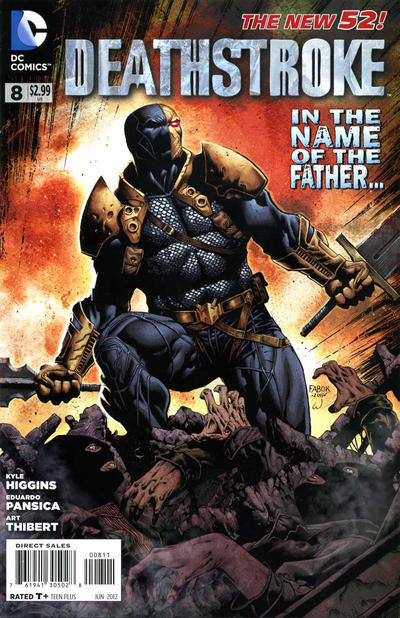 Deathstroke #8 DC Comics (2011)