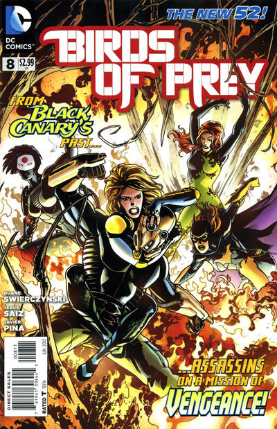 Birds of Prey #8 DC Comics (2011)