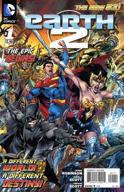 Earth 2 #1 DC Comics (2012)