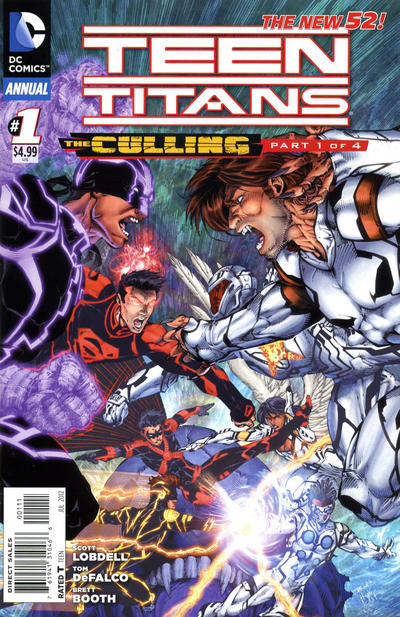 Teen Titans Annual #1 DC Comics (2012)