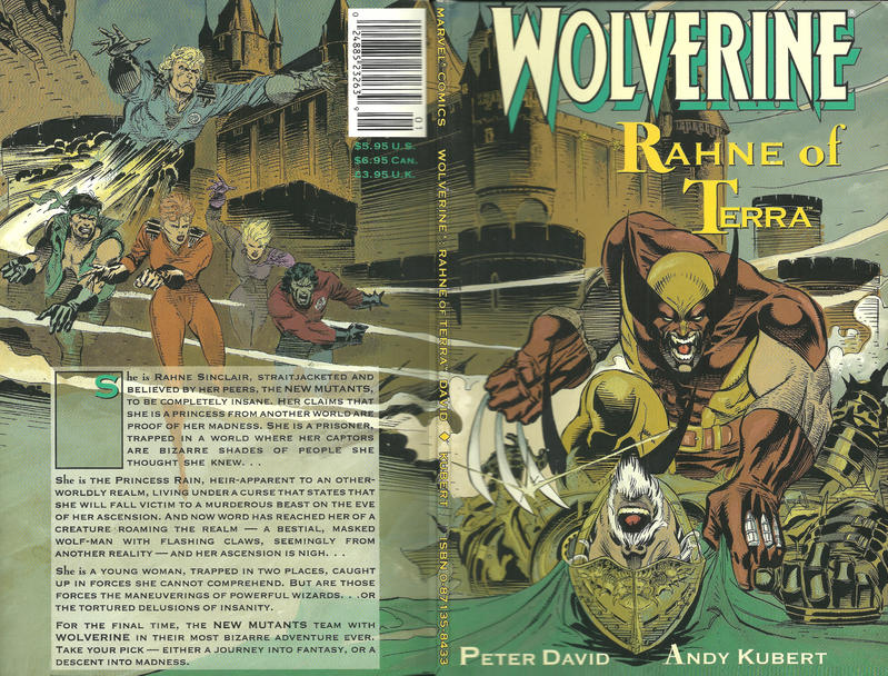 Wolverine Rahne of Terra Marvel Comics (1991)