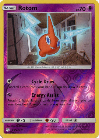 Cosmic Eclipse 086/236 Rotom (Reverse Holo)