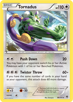 Furious Fists 086/111 Tornadus