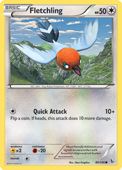 Flashfire 086/106 Fletchling