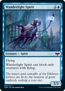 Innistrad: Crimson Vow 086/277 Wanderlight Spirit