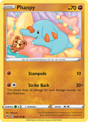 Vivid Voltage 086/185 Phanpy