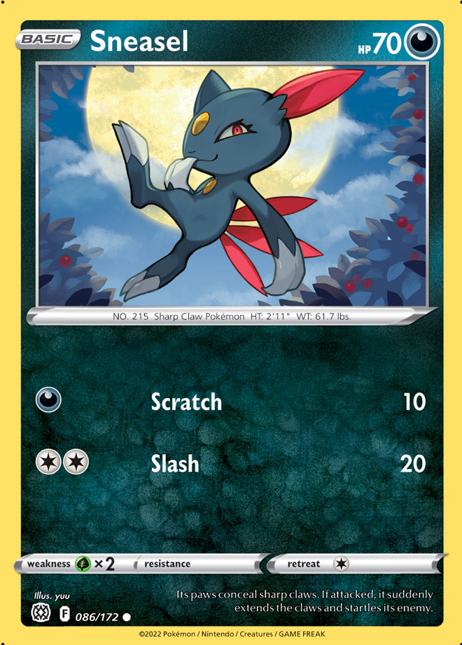 Brilliant Stars 086/172 Sneasel