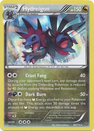 Steam Siege 086/114 Hydreigon (Holo)