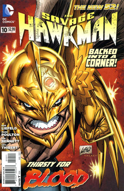 Savage Hawkman #10 DC Comics (2011)