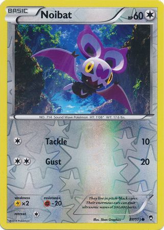 Furious Fists 087/111 Noibat (Reverse Holo)