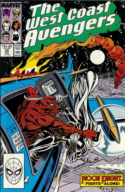 West Coast Avengers #29 Marvel Comics (1985)